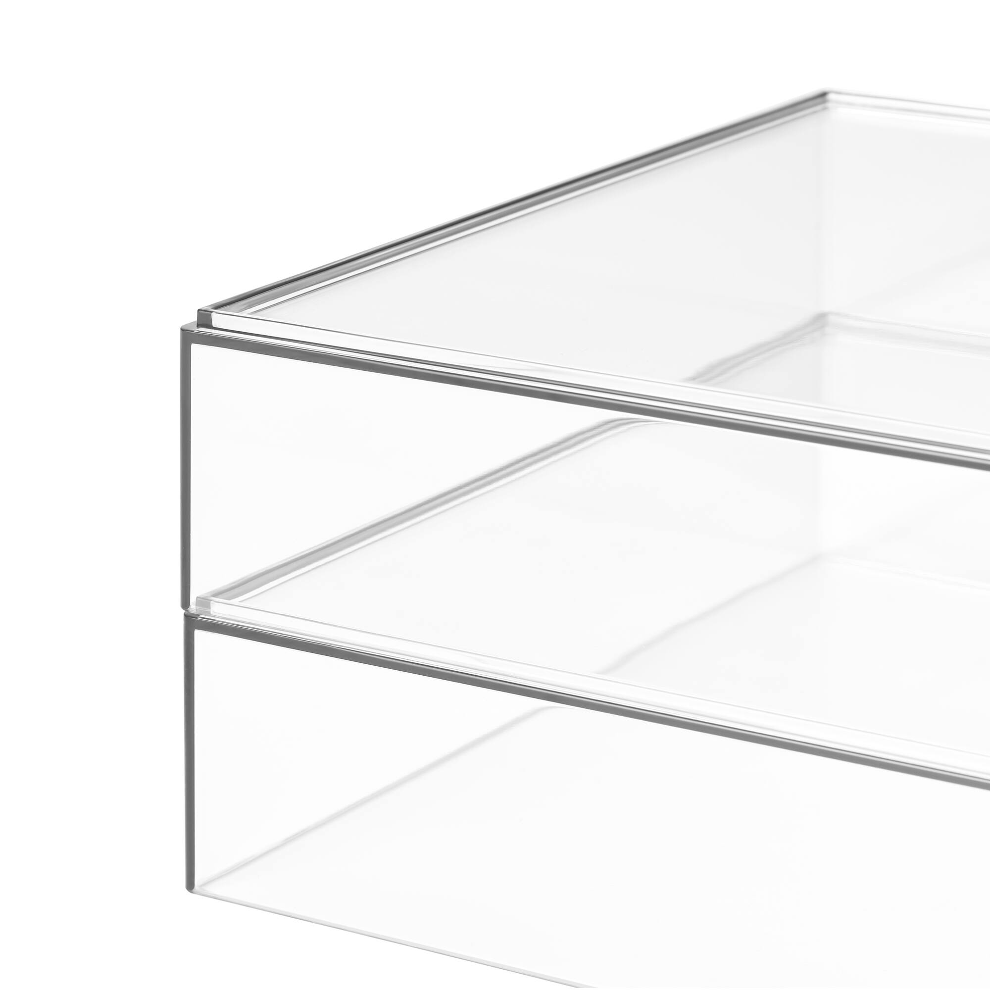 8" x 8" Clear Stacking Storage Tray by Simply Tidy™
